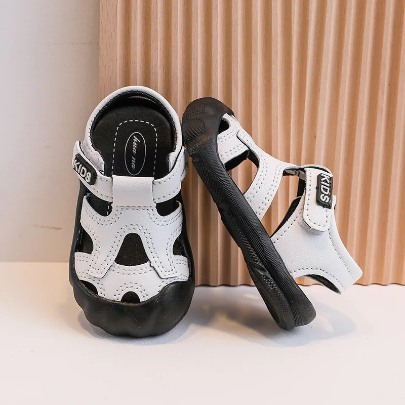 Baby Shoes Baby Breathable Walking Shoes Summer Soft Soled Boys' Sandals Kick Resistant Children's Casual Beach