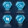 NEW Intelligent Robot Dog Touch Sensing Programming Stunt Mechanical Dog Parent-child Interaction Companionship Kids Toy 5