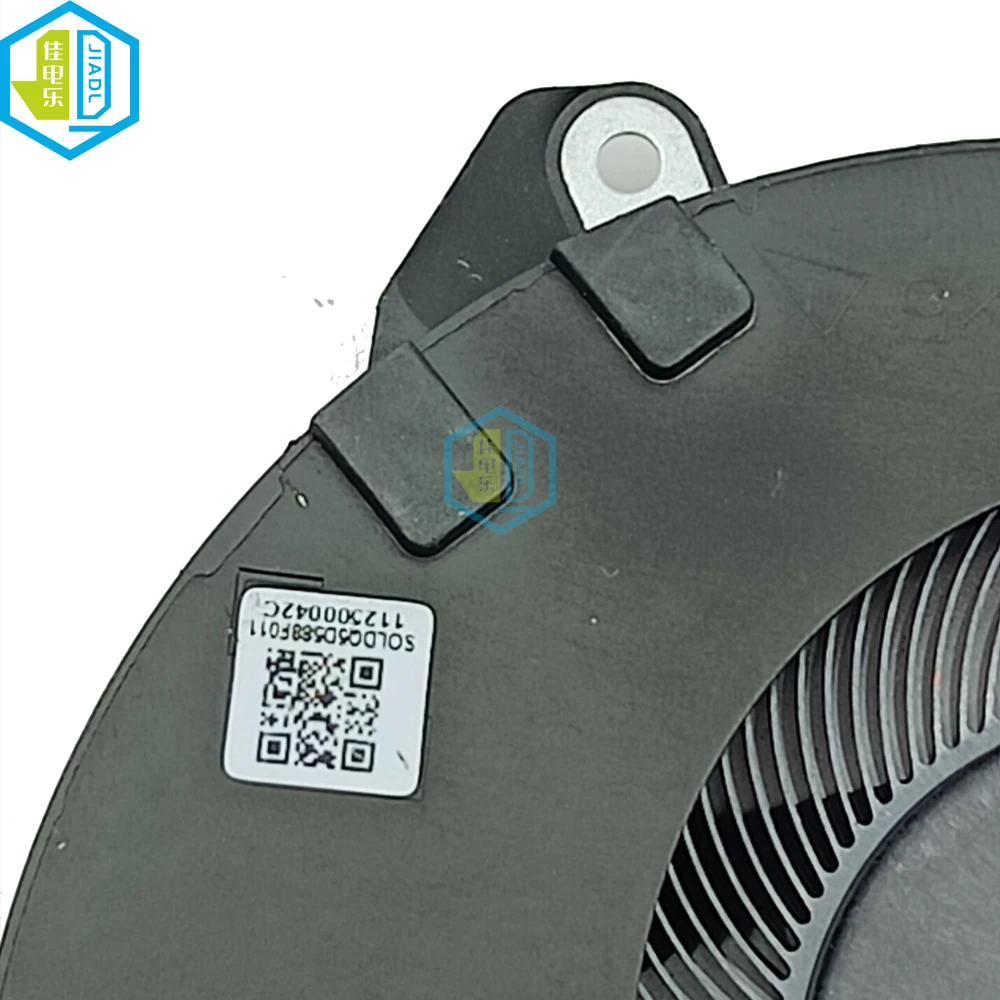 Portátil Cpu Gpu Ventiladores de Refrigeração Ventilador Mais Frio para hp Victus 16-d 16-e Tpn-q263 Tpn-q264 Eg75070s1-c700 C710 S9a M75720 M75722001 60w - Imagem 2