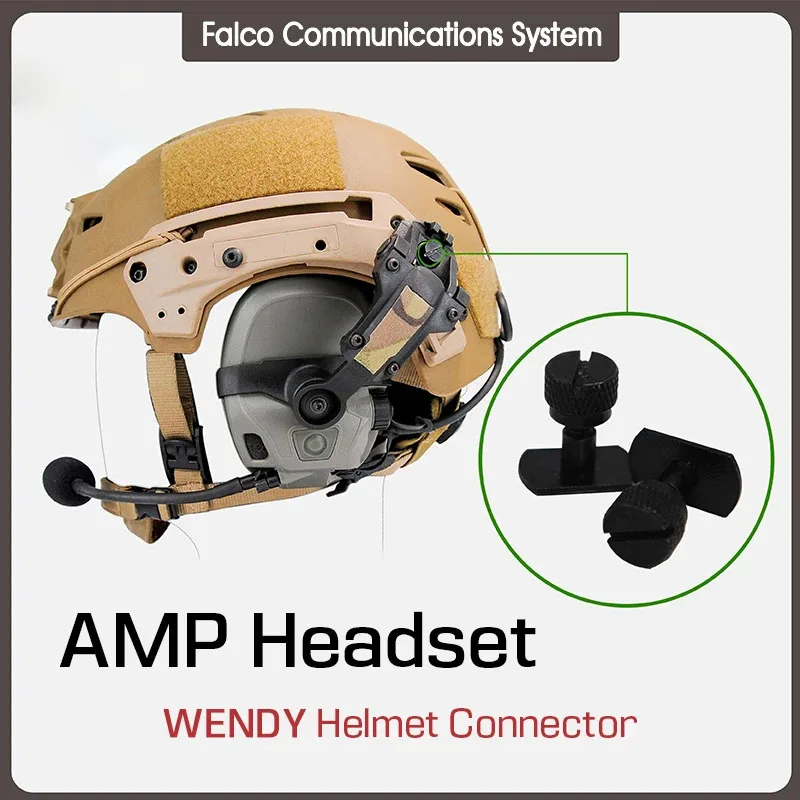 Tactical Helmet Adapter Tactical Helmet Accessories AMP EX1.0 Rail Adapter Mounting Screw Set Wendy Helmet Attachment Option