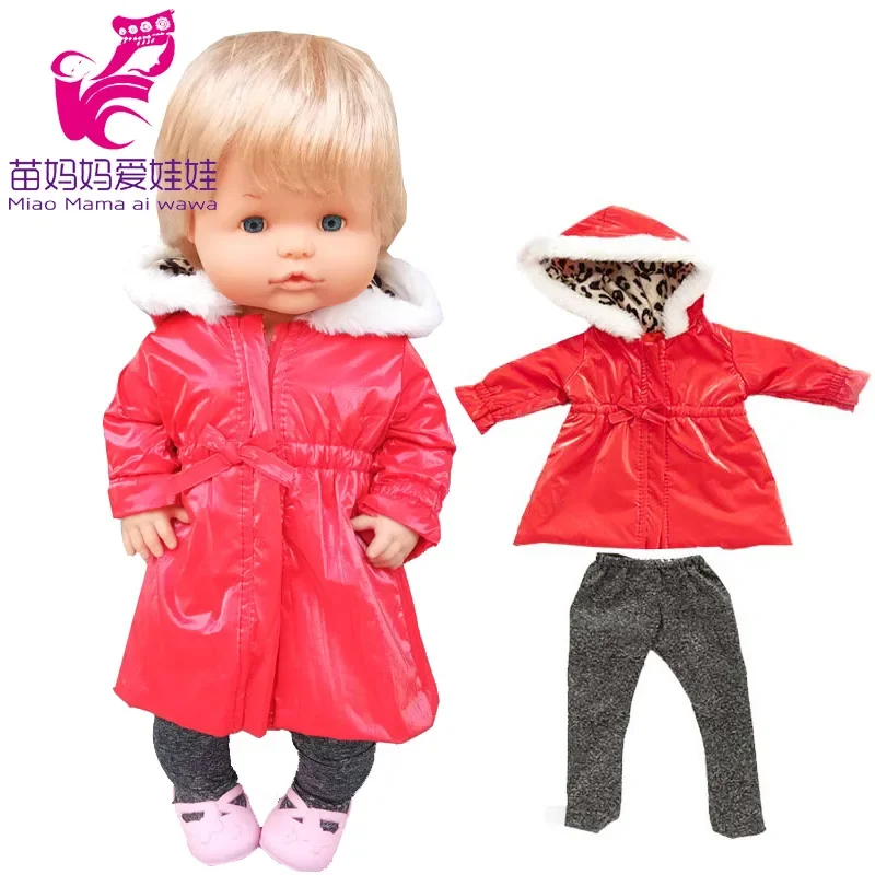 Outwear Set for 40cm Nenuco Doll Clothes Ropa Y Su Hermanita Winter Jacket Pants