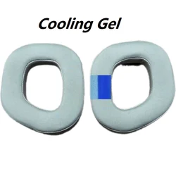 Deluxe Replacement Ear Pads and Cushioned Headband Tape (Grey Cooling Gel)