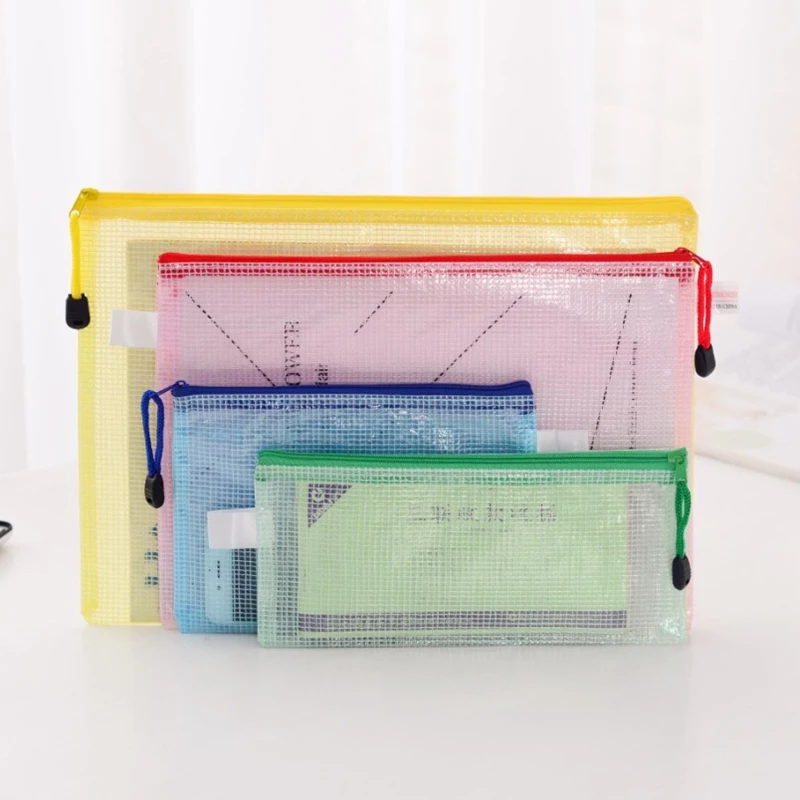 1pc A4 A5 A6 Waterproof Document Bag Filing Pocket Folder Bag for Office School File Folder Supplies