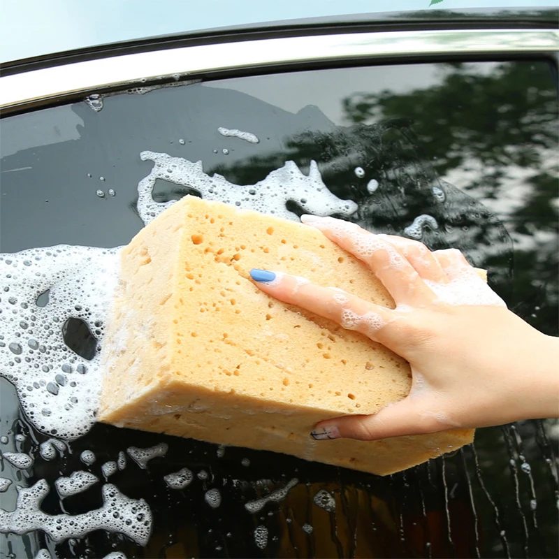 Car Wash Sponge Block Car Motorcycle Cleaning Tools Large Size Multi Foam Coral Hole Sponge Brush Cleaning Maintenance 17*10*9cm car cleaning sponge,car cleaning tool