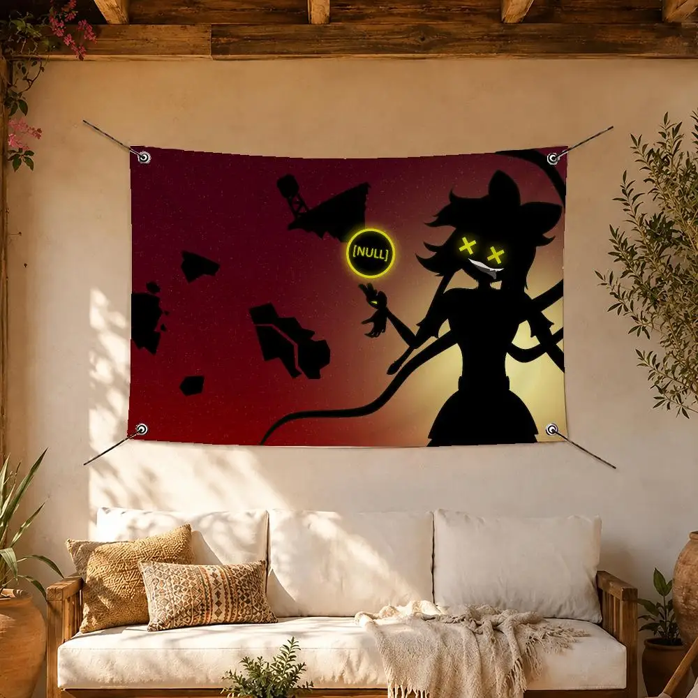 Sci-Fi Themed Wall-Hanging Art Banner for Home Decor and Party Decoration