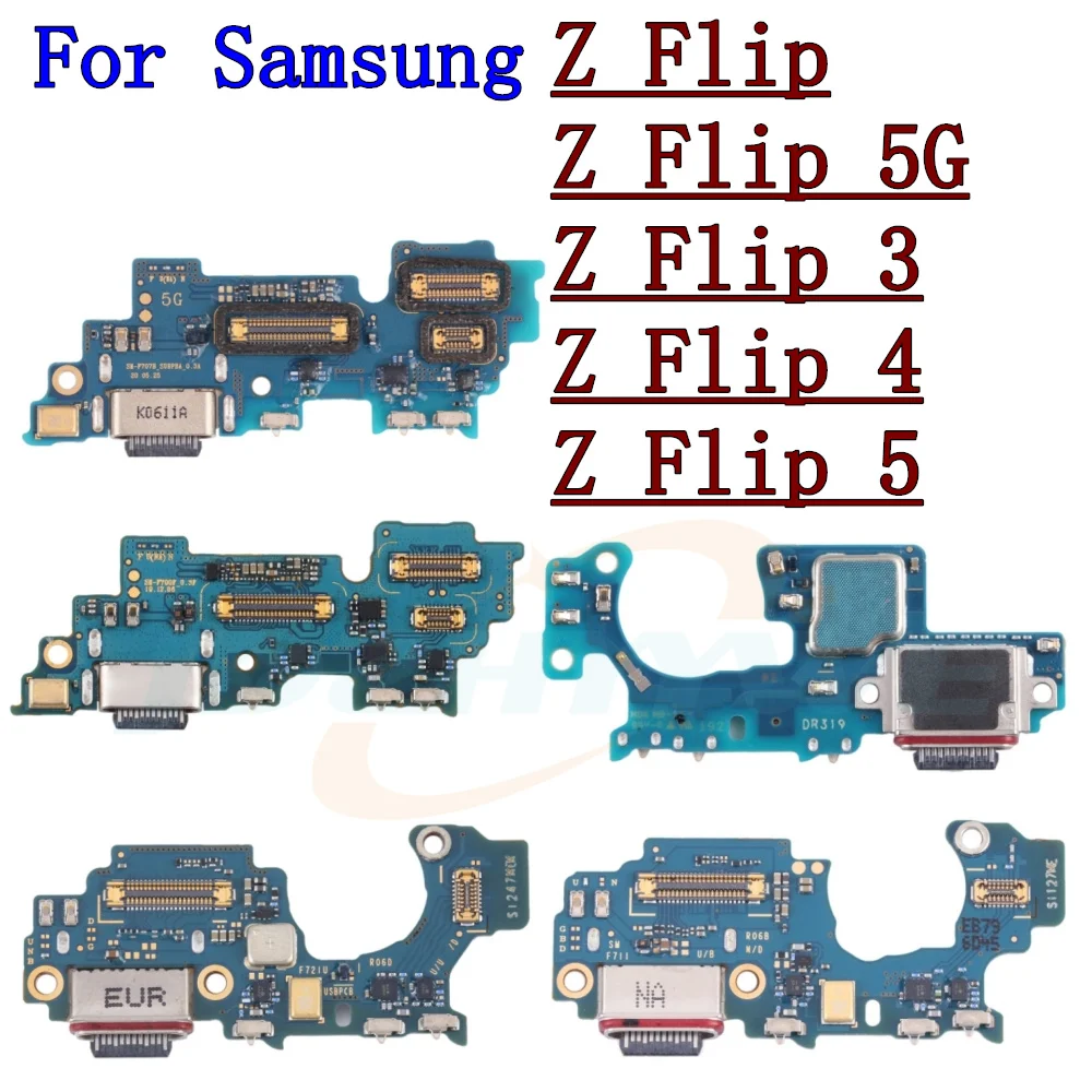 Caricatore Usb Originale Porta Di Ricarica Dock Connector Board Flex Cable Per Samsung Galaxy Z Flip 2 3 4 5 Flip3 Flip4 Flip5 5G F711
