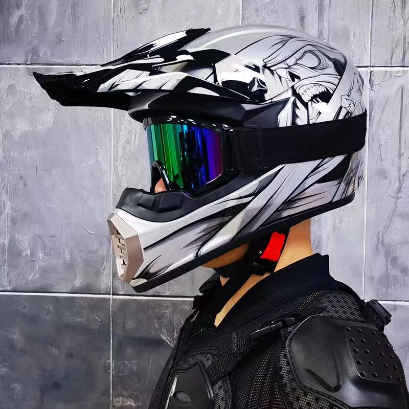 New Offroad Motorcycle Helmet Men's And Women's Allround Offroad