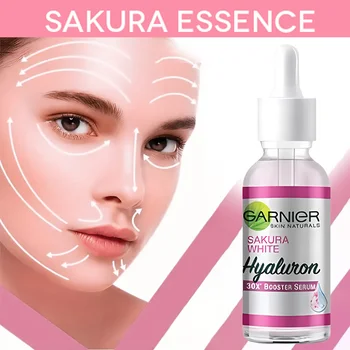 L'essenza per il viso Sakura migliora l'elasticità della pelle Essenza di ringiovanimento naturale nutre l'essenza Crema idratante per il viso 30ml