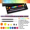 Magnetic Metal Fidget Pen With Colorful Magnet Balls Multifunctional Deformable Decompression Writing Pen Eliminate Pressure Pen 2