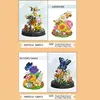 Bee Butterfly Flower Bonsai Building Blocks Insect Plant Potted Model Bricks With Dust Cover Desktop Deco DIY Toys Gift For Kids 4