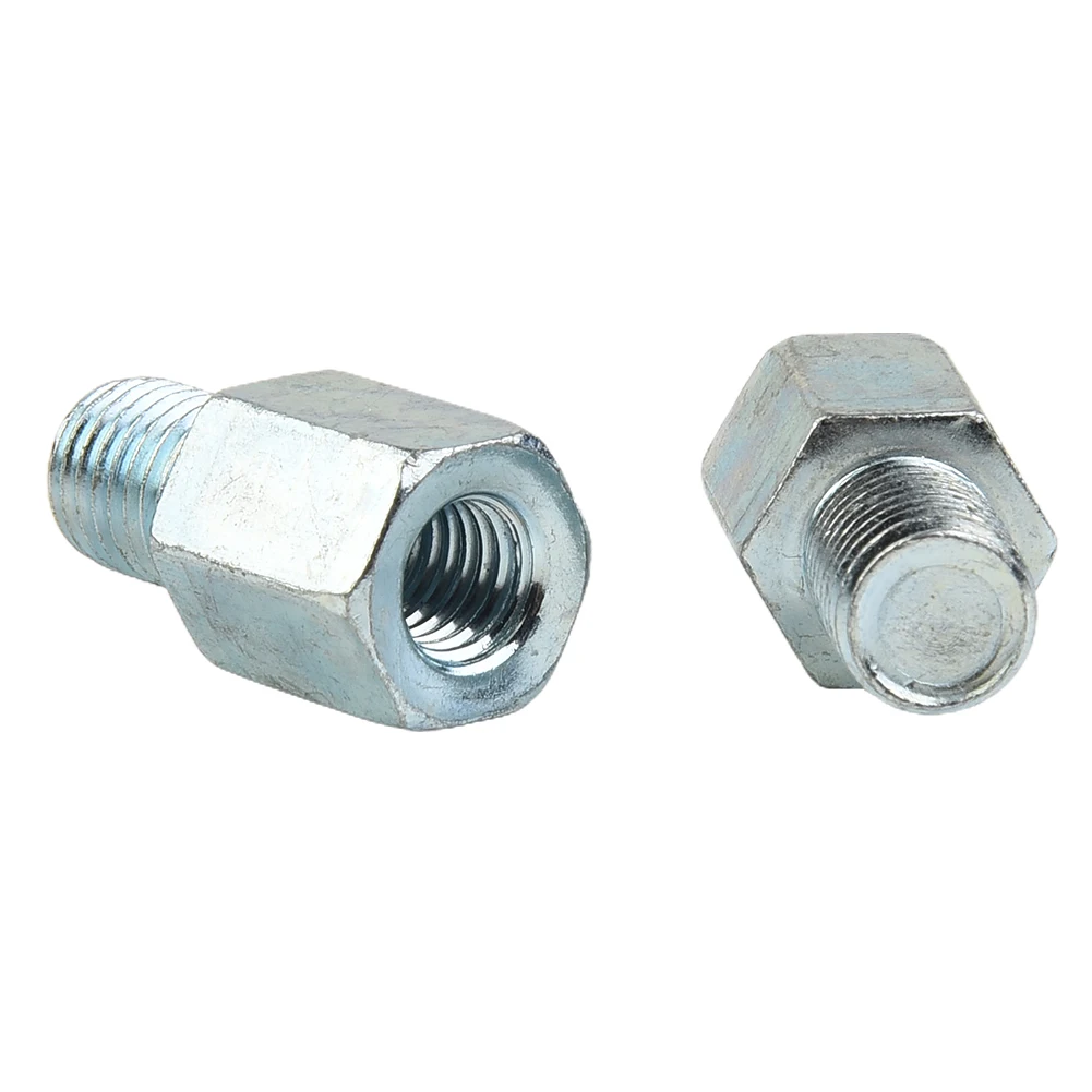Motorcycle Mirror Adapters 2pcs Motorcycle Scooter Mirror Adapters 8mm Female Clockwise To 8-10mm Male Clockwise Mirror Adapters Threaded Screws