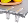 1/2/4pcs Non-slip Tablecloth Clips Transparent Securing Holder Decorative Leaf Tablecloth Plastic Clamp Holder Table Cover Clamp 2