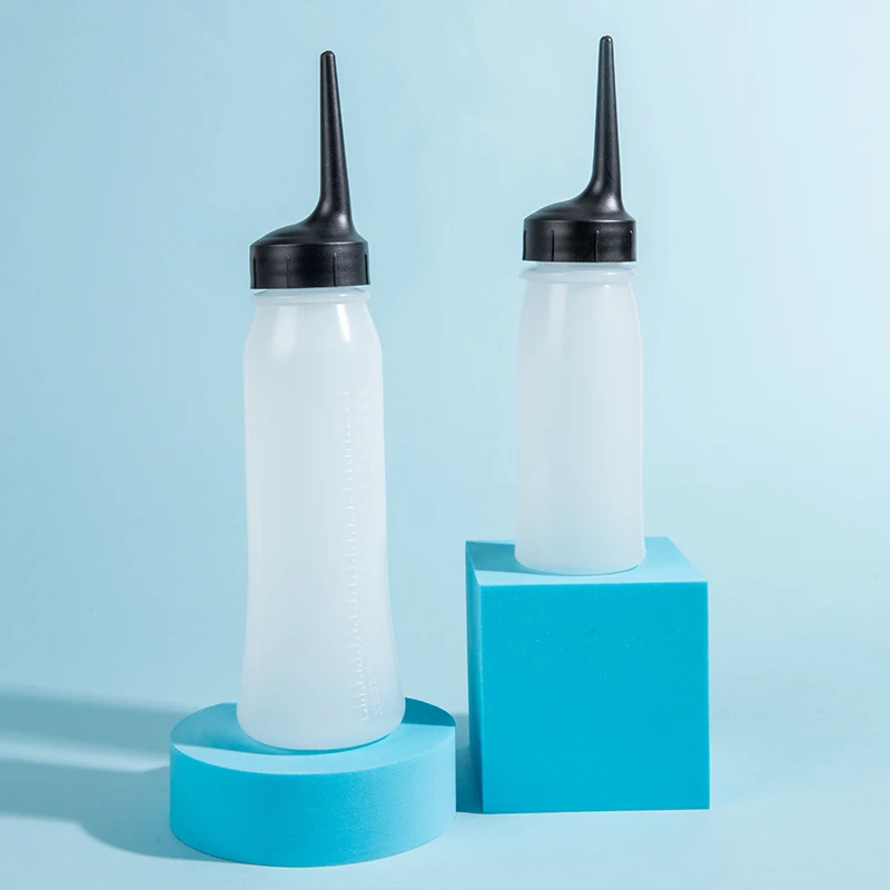 

120ml240ml Applicateur D’huile Cheveux Pointed-nose Hairdressing Dry Cleaning Bottle Hair Oil Application Goods for Hairdressers
