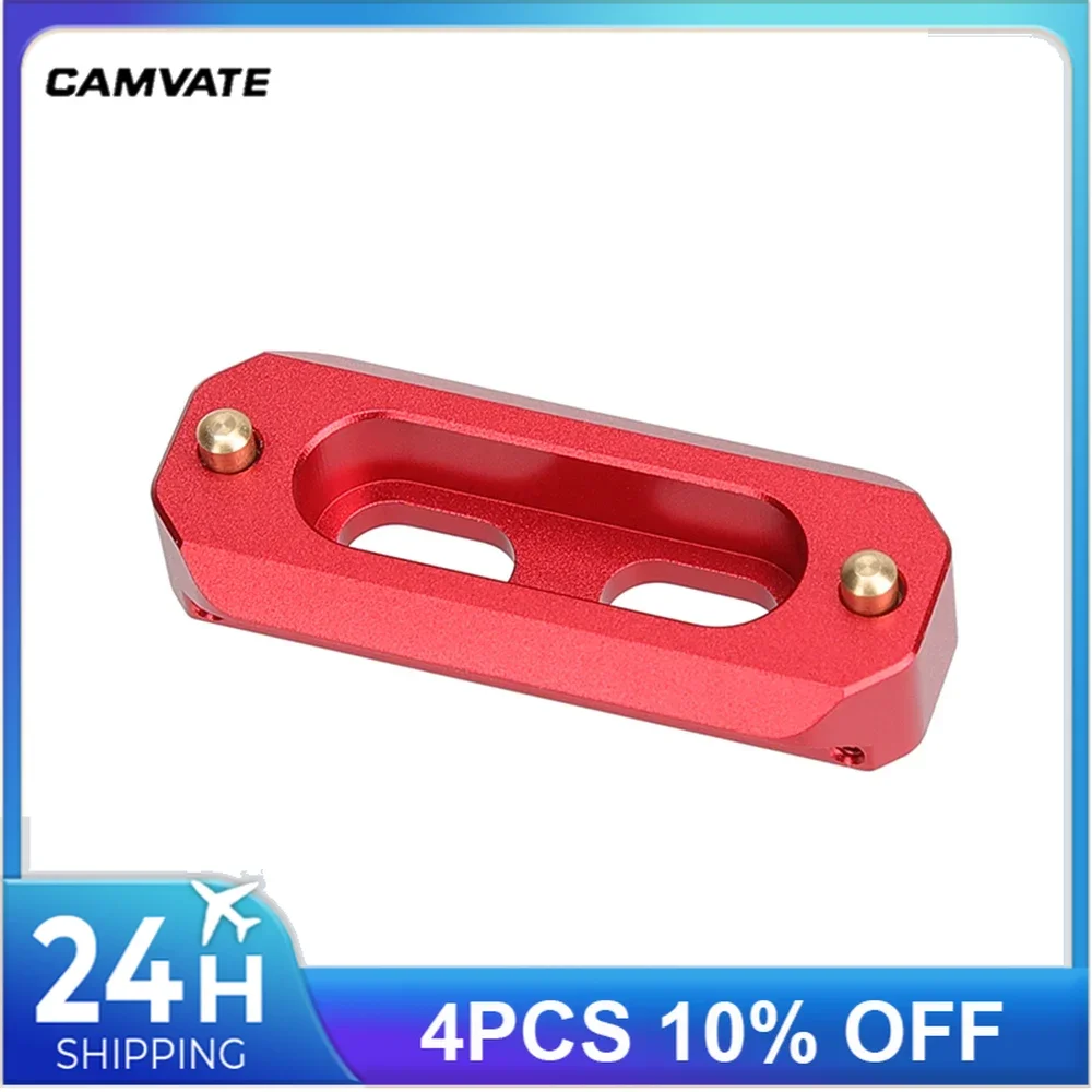 슬라이드 마운트, 에픽/스칼렛, 블랙 매직 카메라 용 안티 폴드 스프링 핀이있는..