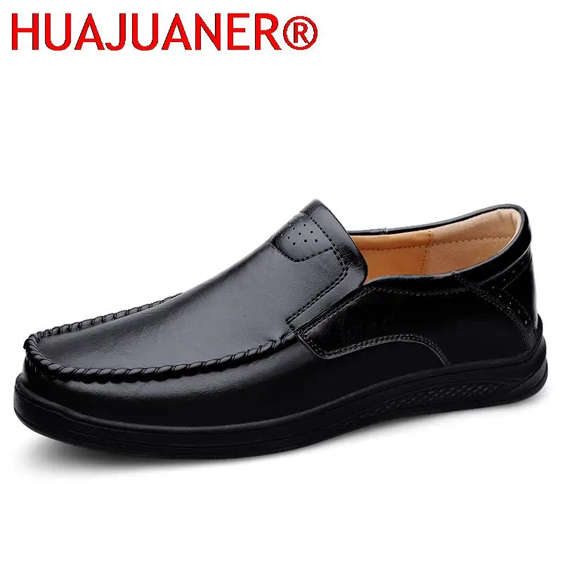 

Brand New Men Loafers Genuine Leather Casual Shoes Man Comfortable Adult Moccasins Mens Driving Flats Shoes Fshion Male Footwear