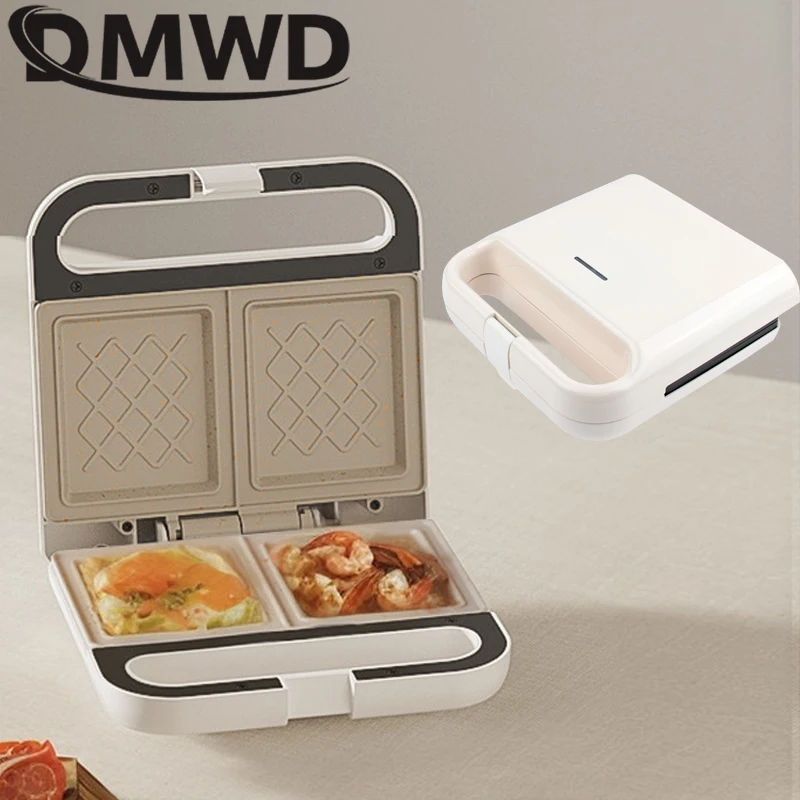 Electric Panini Sandwich Machine Multifunction Baking Pan Light Food Breakfast Maker