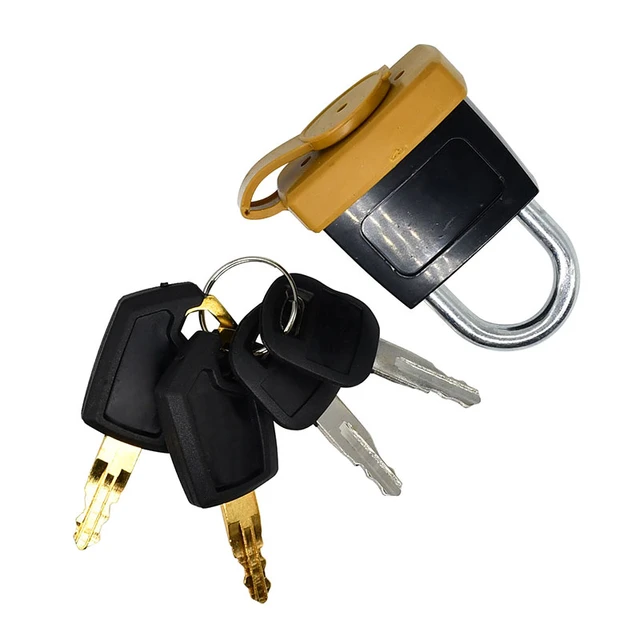 南京錠4キー5P8500 CA2462641と互換性キャタピラーcatバックホーローダ