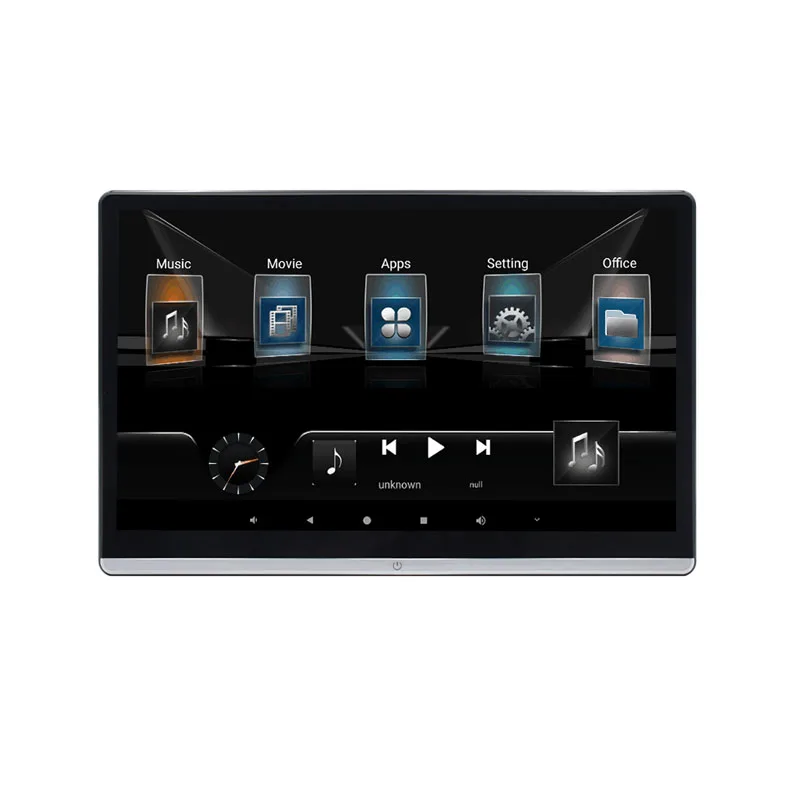

14 inch 8 Core 4+64g 1920*1080p 4H Car Video Wifi Mirror link Android 12 Car Headrest Monitor Rear Set Entertainment System