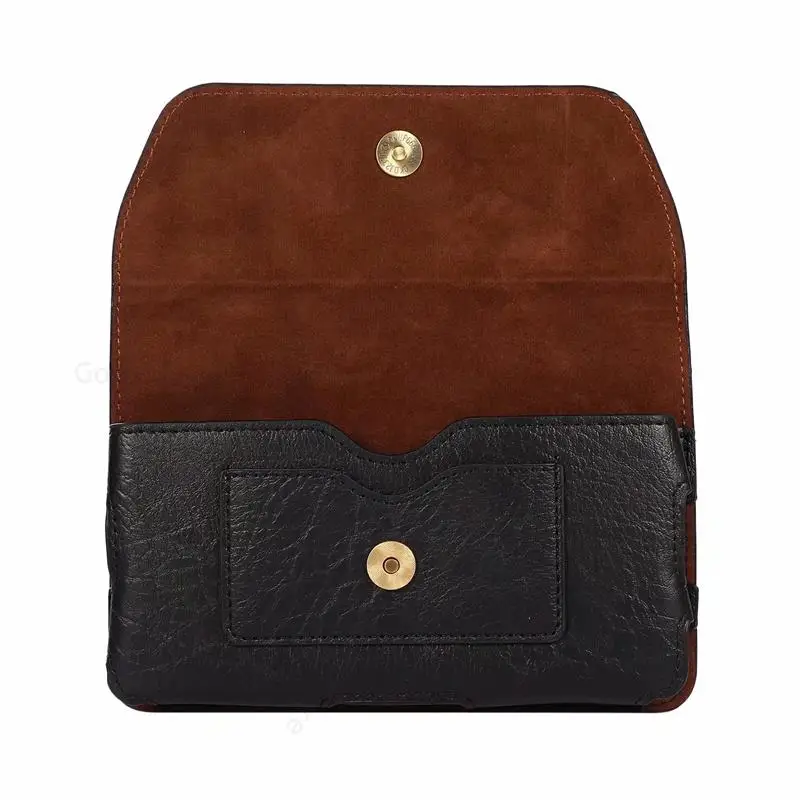 Leather Phone Case For Doro 8110 8100 1380 5860 Phone Pouch For Doro 5517 1372 1362 7011 7031 5516 7000H Waist Holster Belt Bag