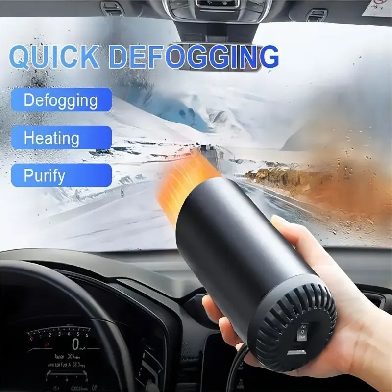 12VCarHeaterDemisterDefoggerFrostSnowFogRemovalMachineWindow