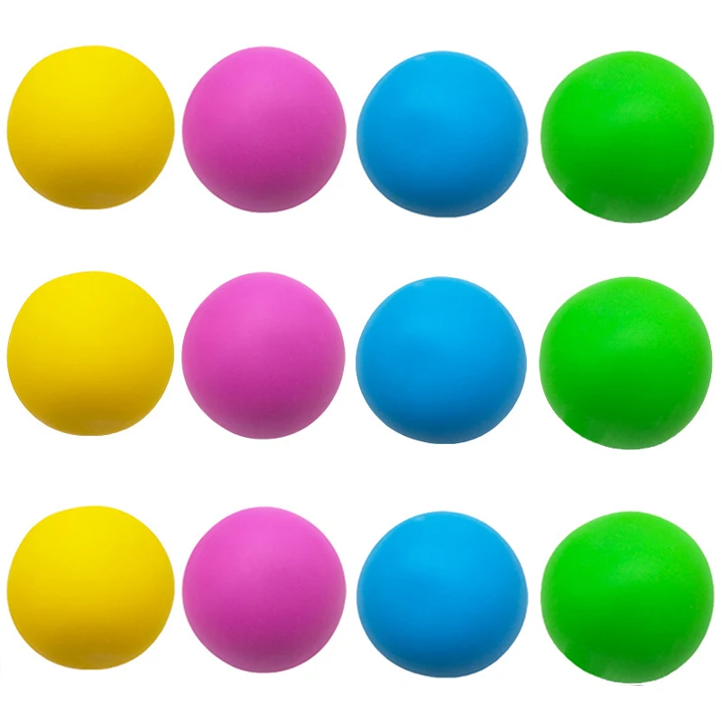 Changing Color Stress Ball Slow Rebound Stress Relief Squeeze Toy Funny Decompression Toys for Children Adult Party Gifts