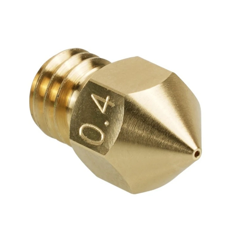Clone-CHT Nozzle MK8 0.4mm Brass Nozzle High Flow Printhead for Ender3 1.75mm 3D Printer Repair Accessories