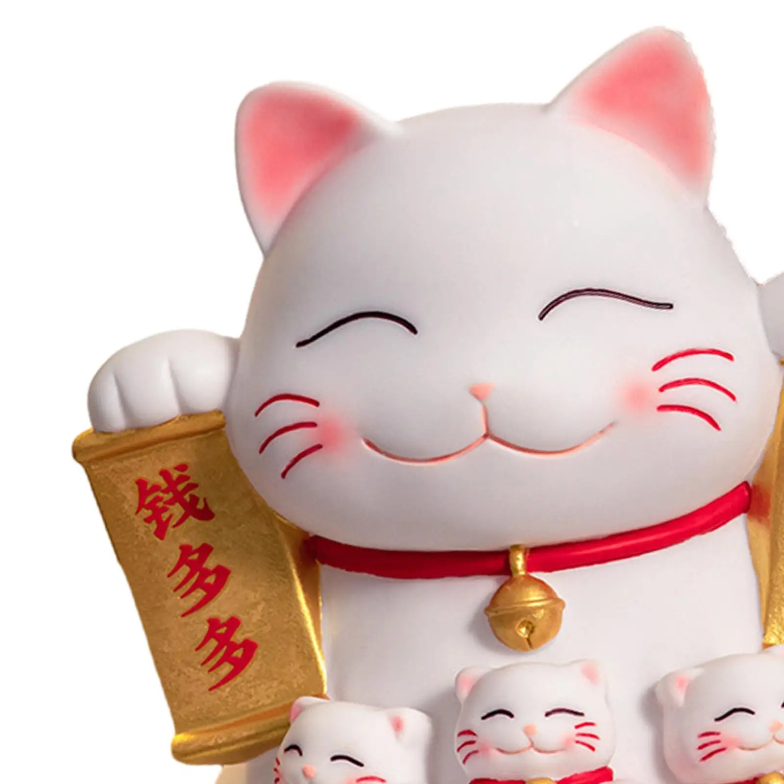 Maneki Neko Cat Piggy Bank Feng Shui Cat Figurine Piggy Bank