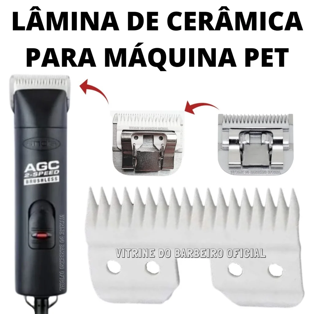 10pcs/lot 18 Teeth Ceramic Cutter Dog Grooming Blade Hair Clipper Blade Ceramic Cutters  Pet Grooming Scissors