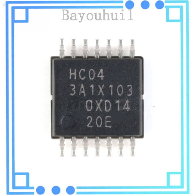 

10PCS Original Authentic 74HC04PW,118 TSSOP-14 Six-way Inverter Patch Logic Chip