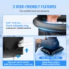 VEVOR Ice Bath Tub Plunge Portable Outdoor Ice Barrel Plunge Pool Cold Water Therapy for Athlet Recovery Fold Bathtub with Cover 4