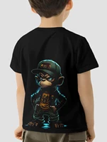 Monkey Children Clothes Children's T-shirt Clothes for Boy Child Tee Shirt Boys Wear Short Sleeve Top Shirts Tops Kids T-shirts 2