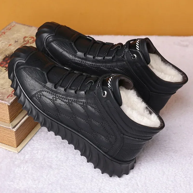 Calcetines Térmicos De Algodón Para Hombres Medias De Lana Para Trabajo Invierno