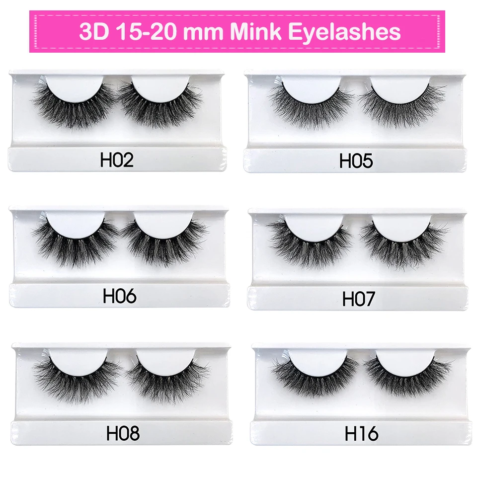 

False Eyelashes 3D Super Fluffy Wispy Faux Mink Eyelashes Cat/Fox Eye Effect Dramatic Lashes Eyelash Extension Makeup