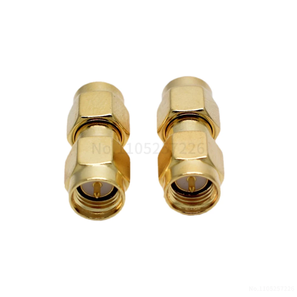 Connecteur Antenne SMA-JJ Mâle-Mâle Adaptateur RF 1pc