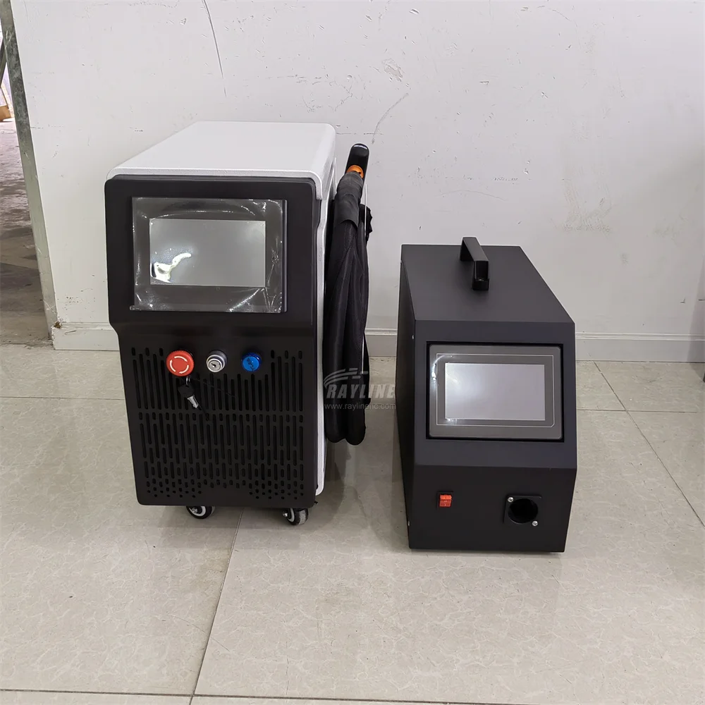 1500W 3- in-1 Fiber Laser Welding Cleaning Cutting Soldering Machine Handheld Laser Welder for All Metal Rust Removal Cleaning