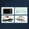 High performance dual channel handheld small portable digital oscilloscope 50M sampling rate current oscilloscope maintenance 2