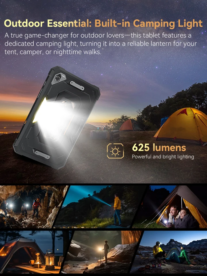 Androidタブレット Cubot TAB KingKong Mini、10200mAhメガバッテリー