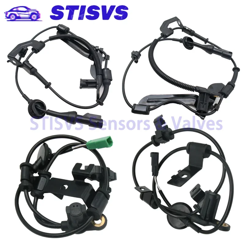 4PCS Front Rear Left/Right ABS Wheel Speed Sensor YL8Z-2C204-AB YL8Z-2C205-AB 9L8Z2C191A 9L8Z2C190A For Ford Escape Mariner