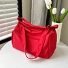 WANAYOU Large Capacity Travel Bags, Adjustable Straps Shoulder Bags, Solid Workout Gym Bag, Multiple Layers 4