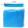 50/100pcs Disposable Bouffant Caps Stretch Net Hair Head Cover Non Woven Fabric Dust Strip Hat Cooking Kitchen Bathroom Supplies 6