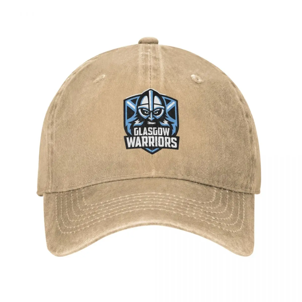 

Glasgow Warriors Icon Baseball Caps Fashion Denim Fabric Hats Outdoor Adjustable Casquette Sports Baseball Cowboy Hat