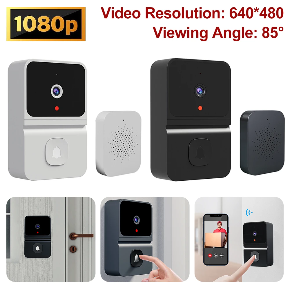 Ring Chime Pro Doorbell Button Replacement, Doorbell Pro Pro2 Peephole Camera And Video Doorbell Elite Buttons Replacement, Come With 4Pack Buttons / 2Pack Screws, Repair Split Cracked Broken Button (Black Ring Doorbell