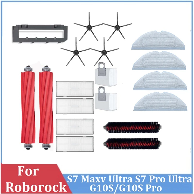 

Набор запчастей для робота-пылесоса Roborock S7 Maxv Ultra S7 Pro Ultra G10S/G10S Pro
