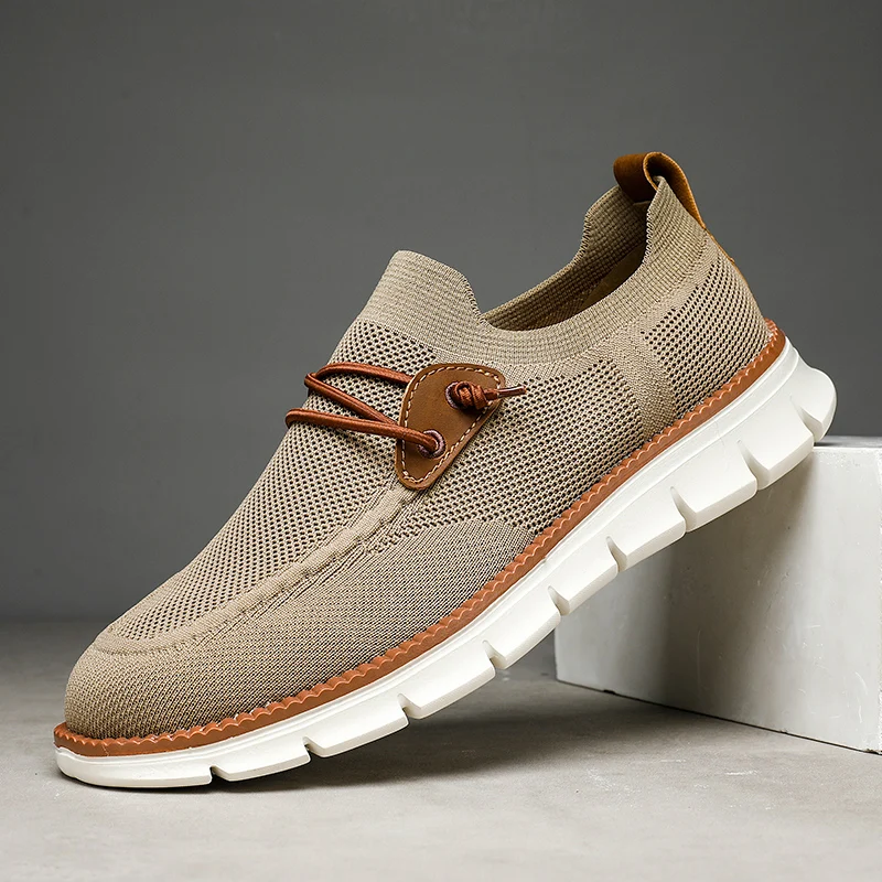 Plus Big Size Men Casual Shoes Casual Sneakers Fashion Sneakers Mesh Shoes Loafers Summer Breathable Light Weight Comfortable For Big Foot 49 50 51 52 53 54