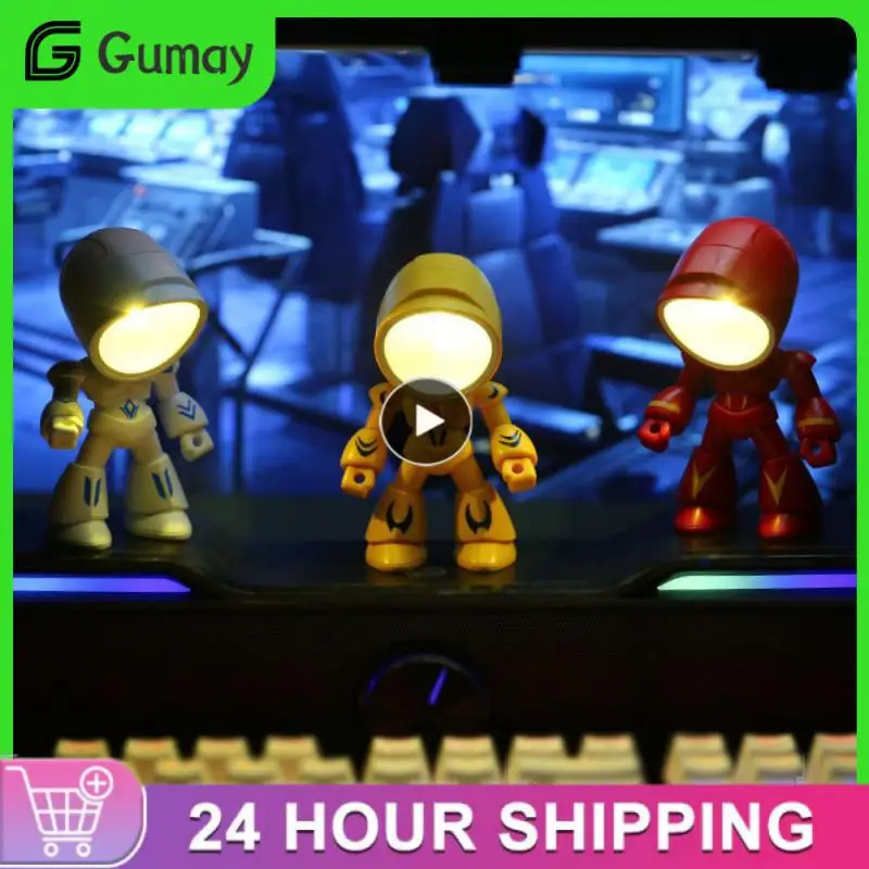 

Настольная мини-лампа складная с регулируемым углом, питанием от батарейки AAA