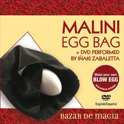 Malini Egg Bag 프로 가방 특수 효과 및 모든 무대 마술 트릭 Magia ..