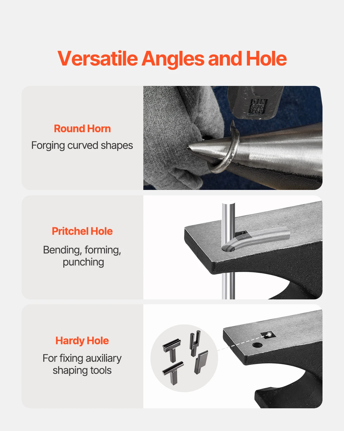 Cast Steel Anvil for Blacksmiths and Metalworking
