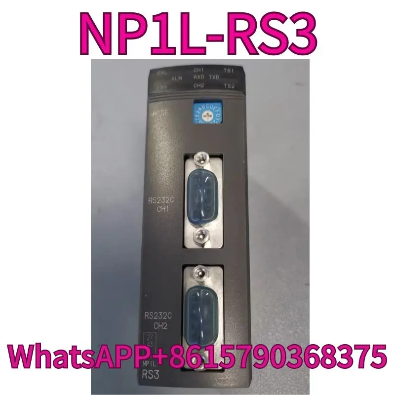 

Used PLC serial communication module NP1L-RS3 tested OK and shipped quickly