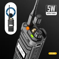 Radtel RT-860 Multi Band Ham Radio HF UHF VHF Dual Band with AM USB LSB CW CB LW MW SW SSB Reception, 1024 Channels, 2000mAh Bat 2