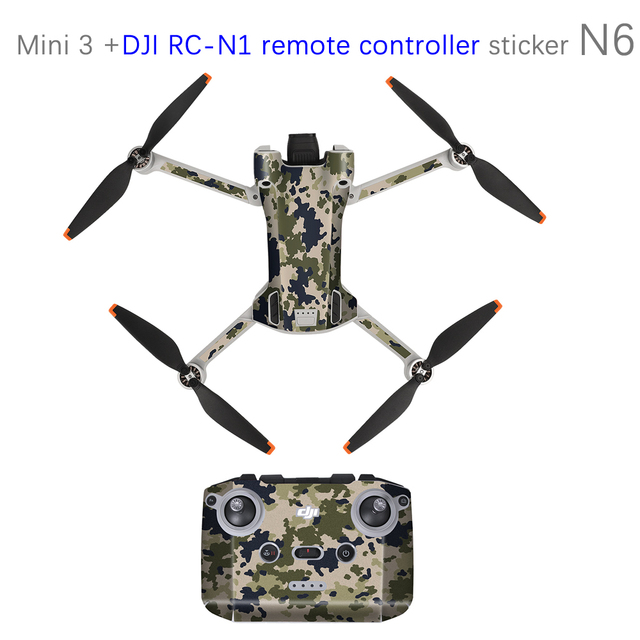 Stickers for DJI Mini 3 Pro Skin Scratch Resistant Waterproof for DJI RC Remote Control Sticker Accessories